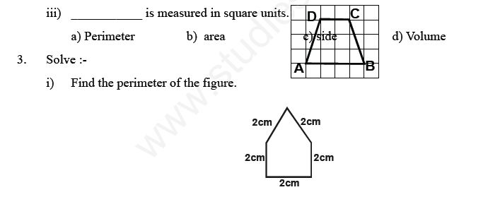 Mensuration Assignment 7