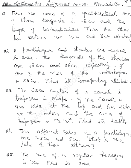 Mensuration-3