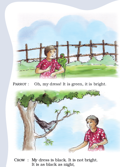 NCERT Class 1 English Raindrops Colours