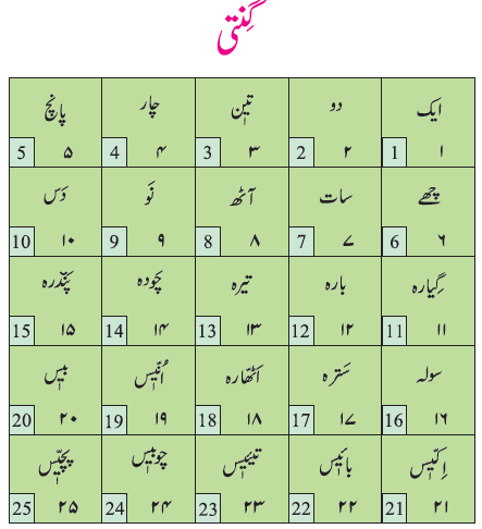 NCERT Class 1 Urdu Ibtedai Chapter 27