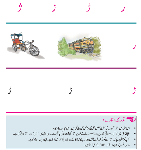 NCERT Class 1 Urdu Ibtedai Chapter 6