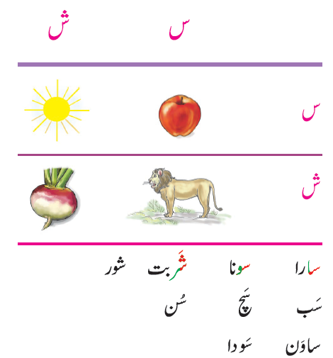 NCERT Class 1 Urdu Ibtedai Chapter 8