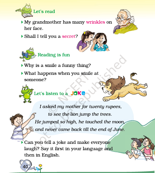 NCERT Class 2 English - Unit-3