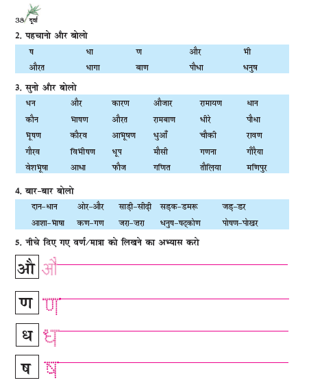 NCERT Class 6 Hindi Durva Chapter 7 Dhanush