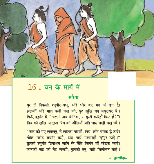 NCERT Class 6 Hindi Vasant Chapter 16 Van ke marg me