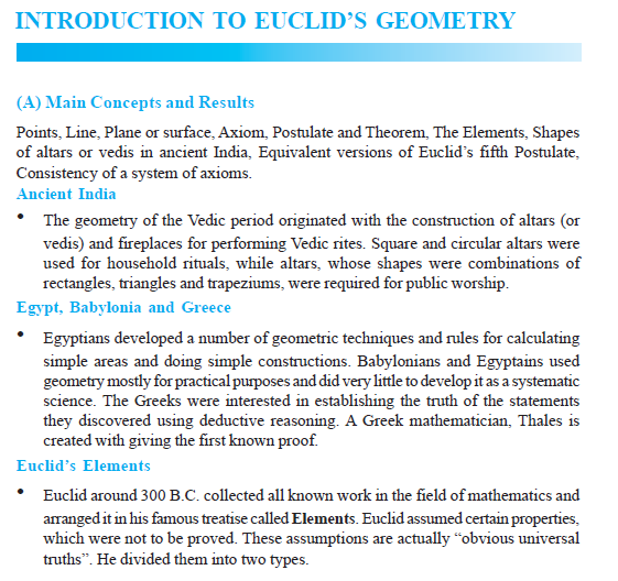 NCERT Class 9 Maths Introduction To Euclid’s Geometry Questions