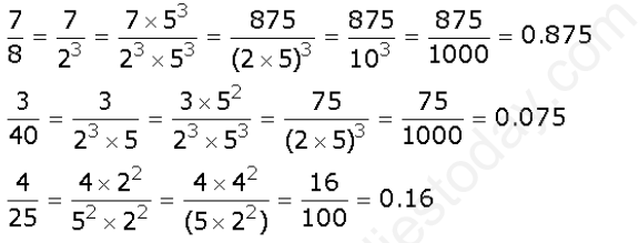 Number System Assignment 7