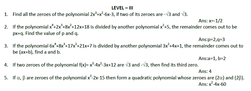 Polynomials Assignment 8_0