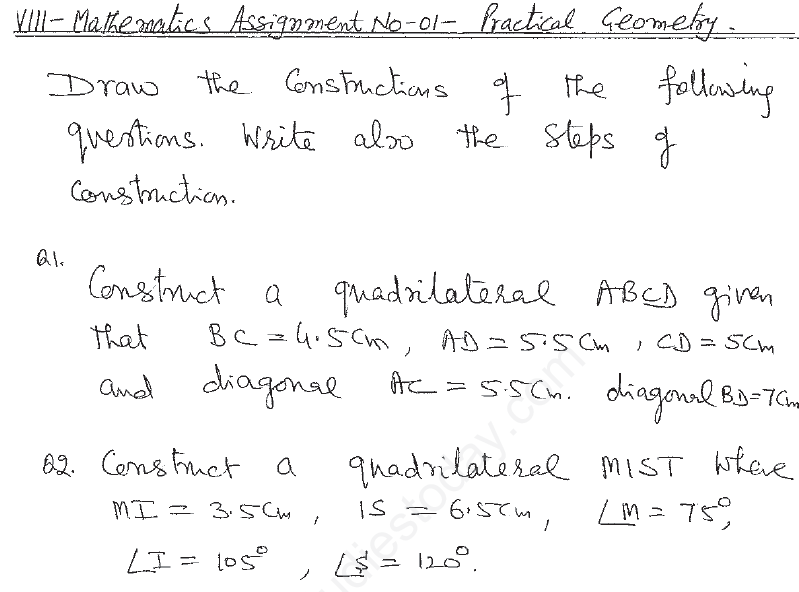 Practical Geometry1