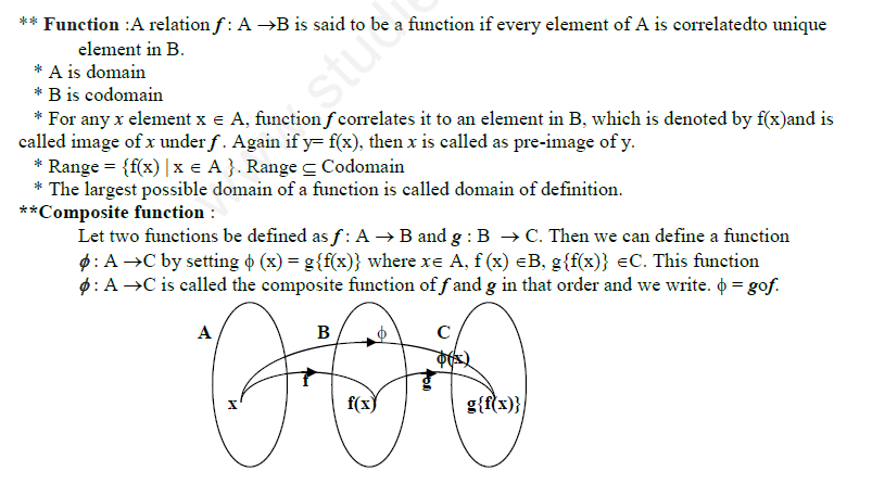 Relations & Functions