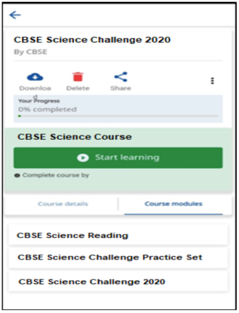 The CBSE Science Challenge 2020