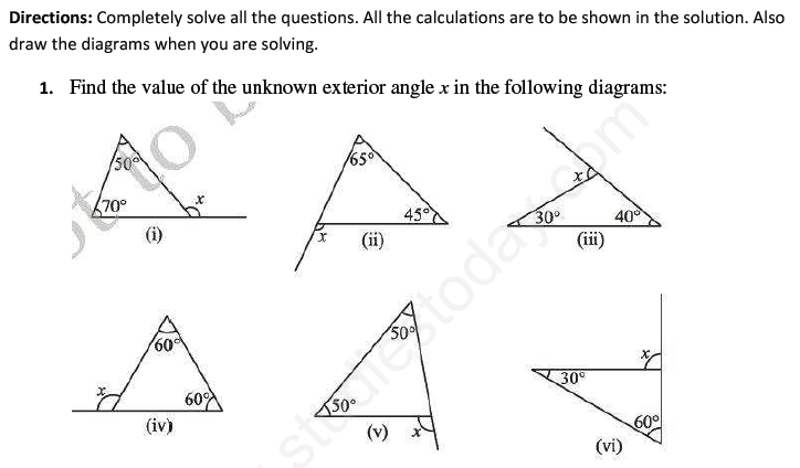 Triangles and Its Properties Assignment 9