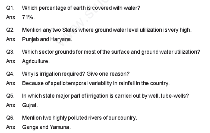 Water Resources