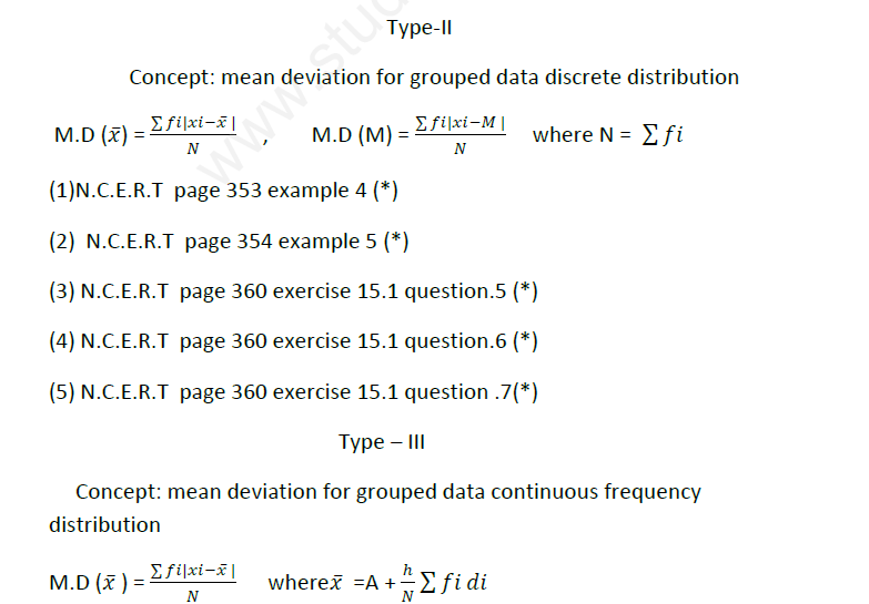 CBSE Class 10 Mathematics Statistics Assignment Set G