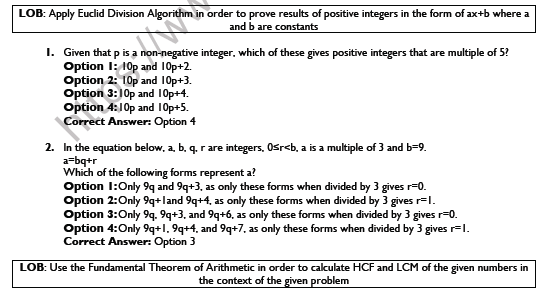 CBSE Class 10 Mathematics Real Numbers Worksheet Set D 2