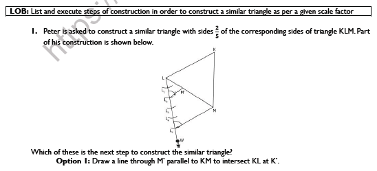 CBSE Class 10 Mental Maths Geometrical Constructions Worksheet Set A 2