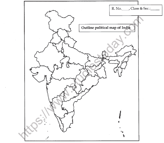 CBSE Class 10 Social Science Question Paper 2022 Set C 9