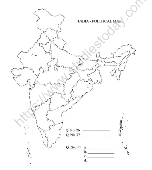 CBSE Class 10 Social Science Sample Paper 2021 Set D