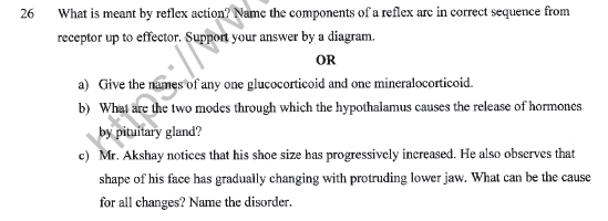 CBSE Class 11 Biology Question Paper Set S Solved 5