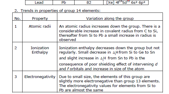 CBSE Class 11 Chemistry Notes - The p-Block Elements 5