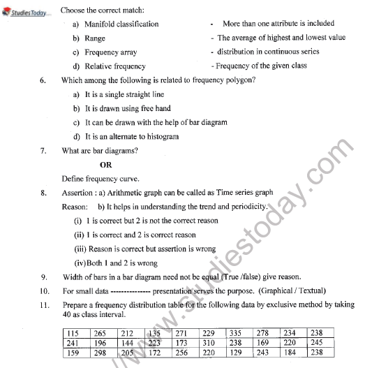 CBSE Class 11 Economics Question Paper Set X Solved 2
