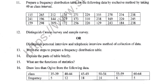 CBSE Class 11 Economics Question Paper Set Z Solved 3