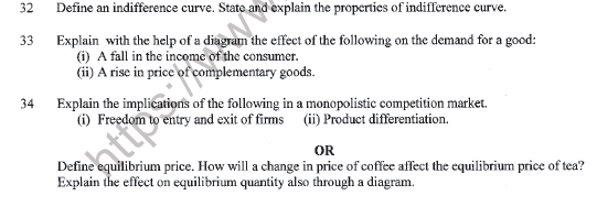 CBSE Class 11 Economics Sample Paper Set 1 Solved 7