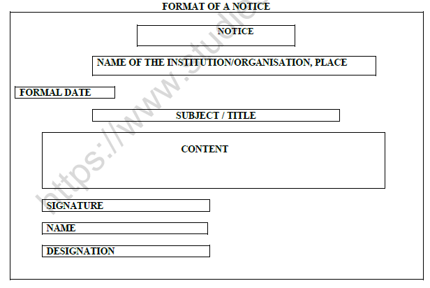 CBSE Class 11 English Note Writing Worksheet Set B 1