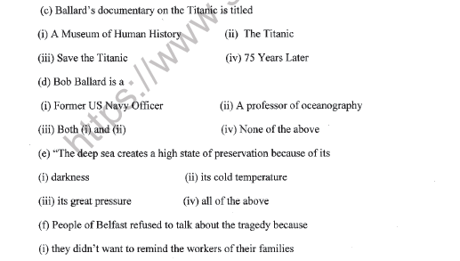 CBSE Class 11 English Question Paper Set 2 Solved 5