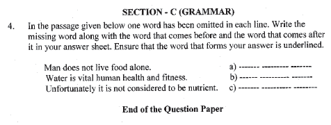 CBSE Class 11 English Worksheet Set G Solved 2