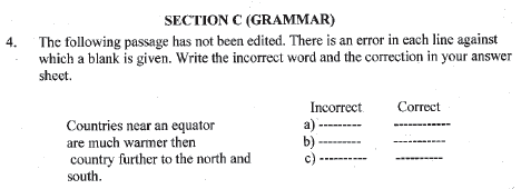 CBSE Class 11 English Worksheet Set I Solved 2