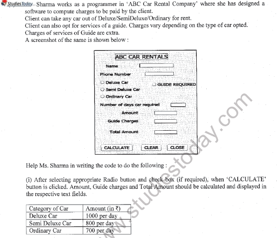 CBSE Class 11 Informatics Practices Question Paper Set J Solved 4