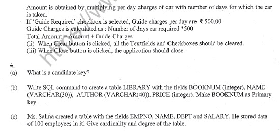 CBSE Class 11 Informatics Practices Question Paper Set J Solved 5