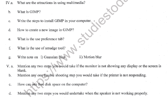 CBSE Class 11 Informatics Practices Question Paper Set T Solved 3