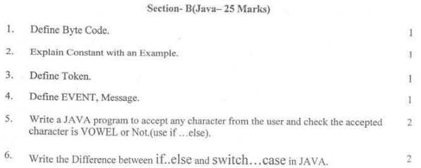 CBSE Class 11 Informatics Practices Sample Paper Set H