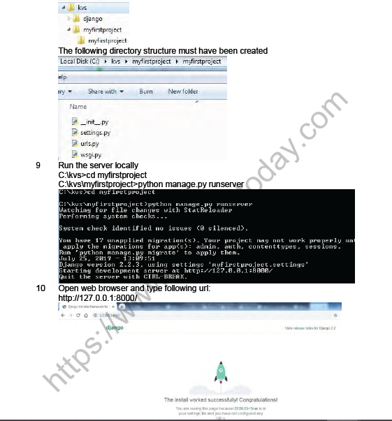 CBSE Class 11 Information Practice Django Based Web Application Notes 4