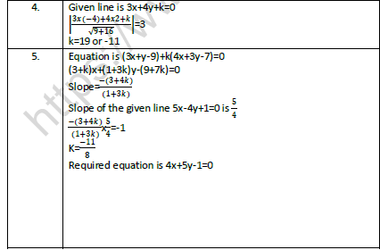 CBSE Class 11 Mathematics Worksheet Set A Solved 2