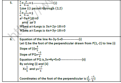 CBSE Class 11 Mathematics Worksheet Set B Solved 2