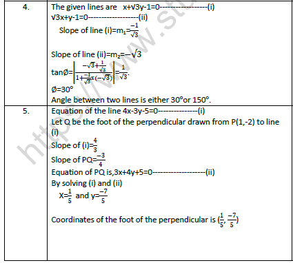 CBSE Class 11 Mathematics Worksheet Set C Solved 2