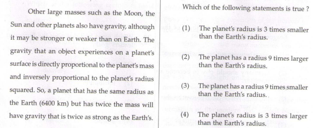 CBSE Class 11 PSA Qualitative Reasoning Sample Paper Set E