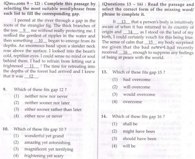 CBSE Class 11 PSA Sample Paper Language Conventions Set B