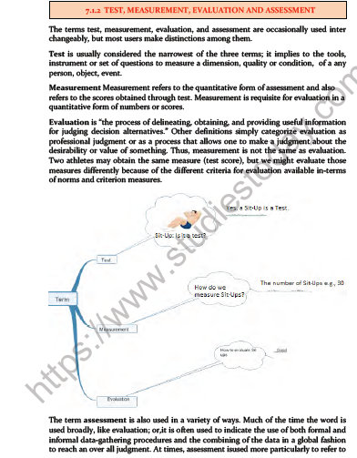 CBSE Class 11 Physical Education Test And Measurement In Sports Notes 3