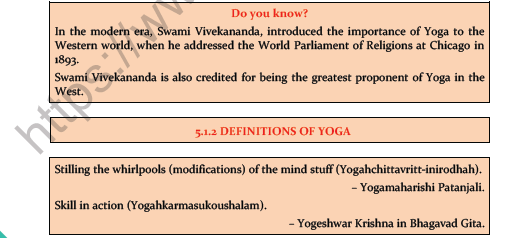 CBSE Class 11 Physical Education Yoga Notes 4
