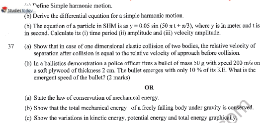 CBSE Class 11 Physics Sample Paper Set K Solved 8