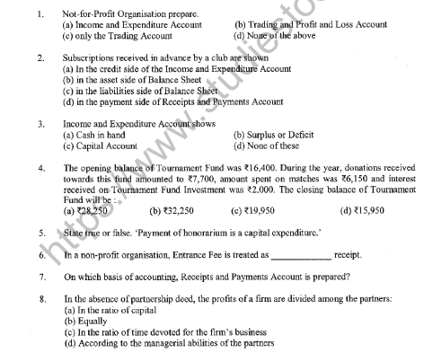 CBSE Class 12 Accountancy Question Paper 2022 Set C Solved 1