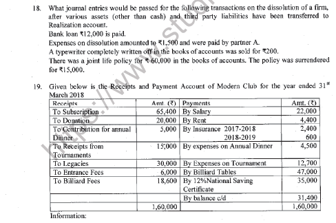 CBSE Class 12 Accountancy Sample Paper 2021 Set A Solved 5