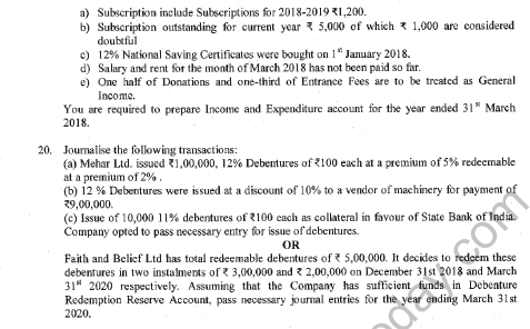 CBSE Class 12 Accountancy Sample Paper 2021 Set A Solved 6