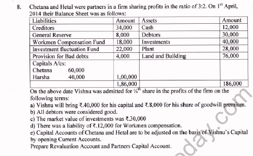 CBSE Class 12 Accountancy Worksheet Set D Solved 2