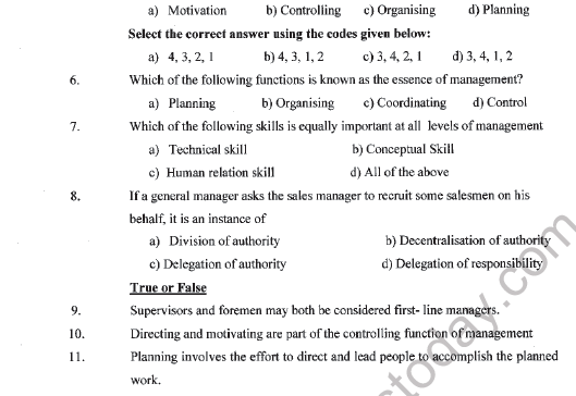 CBSE Class 12 Business Administration Question Paper 2022 Set B Solved 2