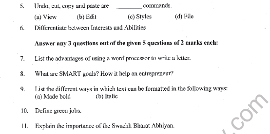 CBSE Class 12 Business Administration Sample Paper 2021 Set A Solved 2